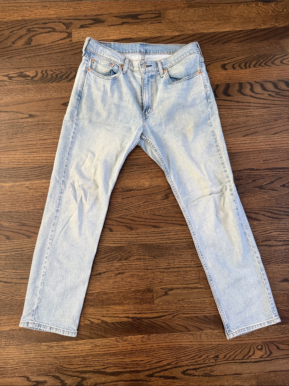 Levi's Light Wash Men's Straight Jeans